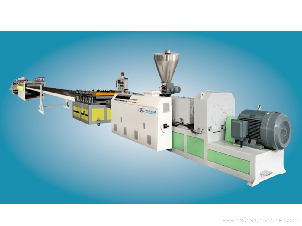 HIGH CAPACITY PVC FOAM BOARD PRODUCTION LINE