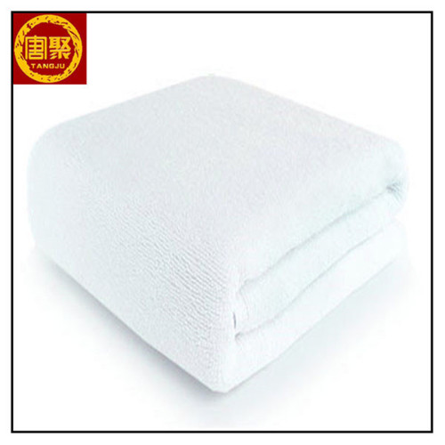 Turkish Hotel White Serviette de bain Wrap Set