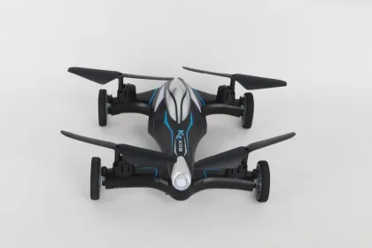 2.4G flying copter and car toys flying car