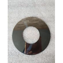 Round cutting blade for cigarette cutter knife