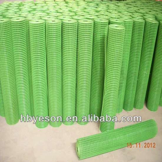 3'x100' EACH ROLL low carbon steel vinyl & PVC Coating Welded Mesh
