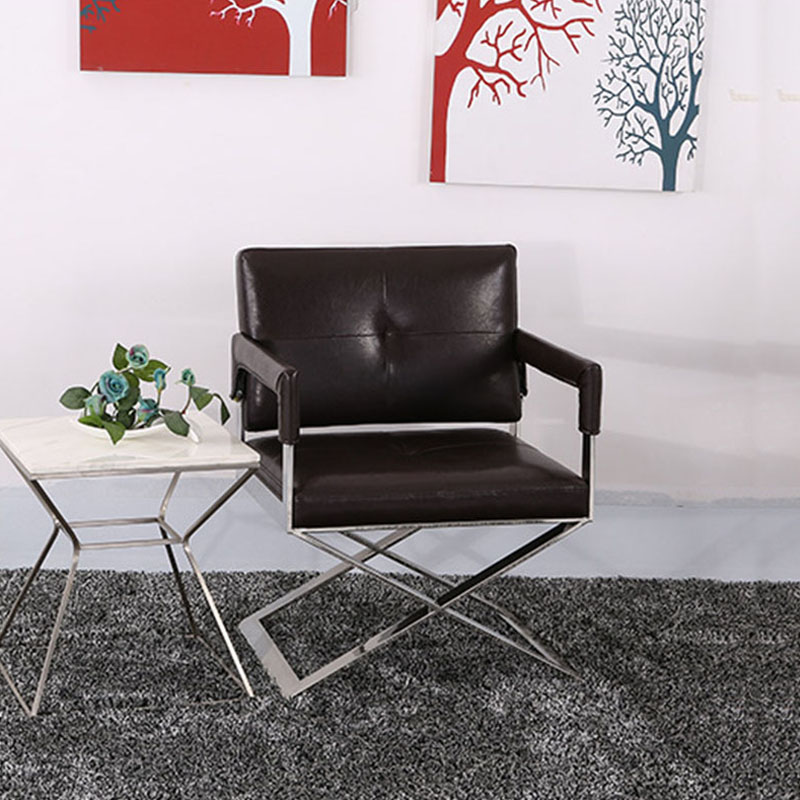 China Kursi Baja Stainless Kaki X Modern Kualitas Tinggi Kursi Baja Stainless Kaki X Modern Di Bossgoo Com