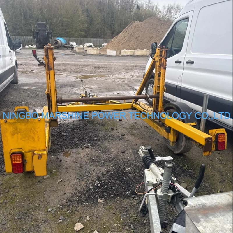 Hydraulic System Cable Drum Trailer