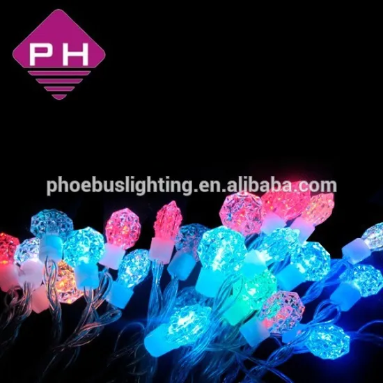 Hot Sell 2metres 220v 8W 200 lamps LED Light String Colorful Diamond string lights Christmas Lighting