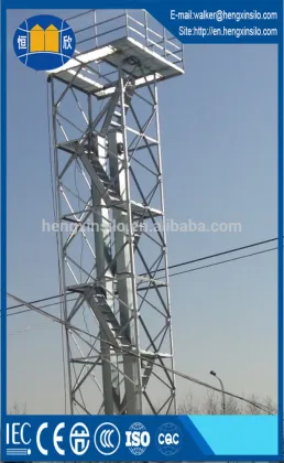 Tic-tac frame of grain storage silo