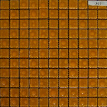 Bubble crystal glass mosaic 041