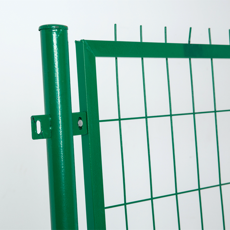 powder coated mesh fencing with post 
