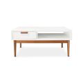 Stolik kawowy Mid Century z drewna MDF