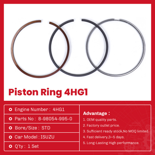 Isuzu Diesel Engine Parts 4HG1 Rings 8-98054-995-0