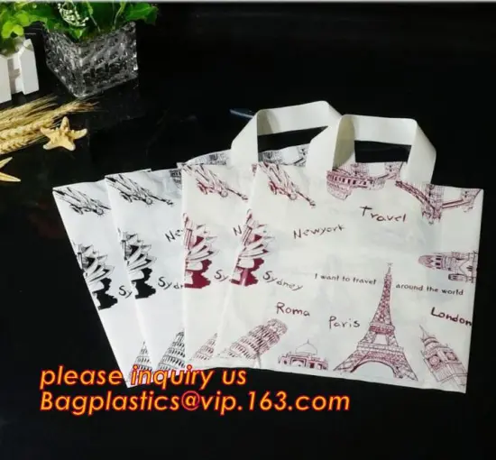 Heavy Duty Biodegradable Retail Merchandise Clothing Shopping Ldpe Hdpe Custom Extra Large Plastic Bags
