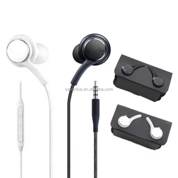 마이크가있는 유선 인 이어 버드, 3.5mm 잭, 삼성 S10 S9 A71- IG955 이어폰과 호환됩니다.