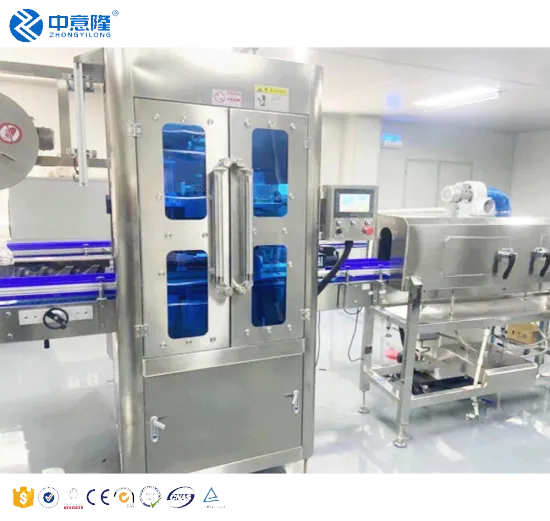Automatic PVC Shrink Sleeve Labeling Machine for Carbonated Beverage and Beer Packaging