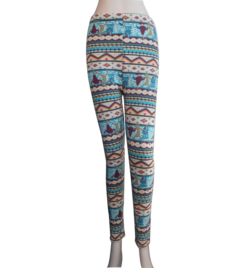 Lady's Leggings 98%polyester 2%spandes 