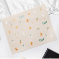 Placemat Silcione à imprimé doré personnalisé pour les enfants