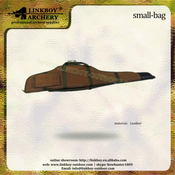 Wholesale linkboy LBG007A leather rifle gun bags for hunting
