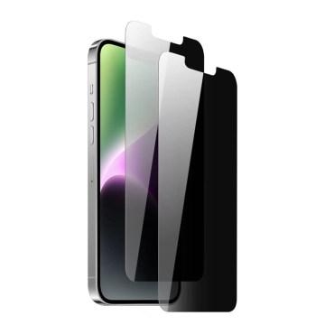 Privacy Anti-Spy 9H Tempered Glass Screen Protector for iPhone 13/14 Pro Max/Plus