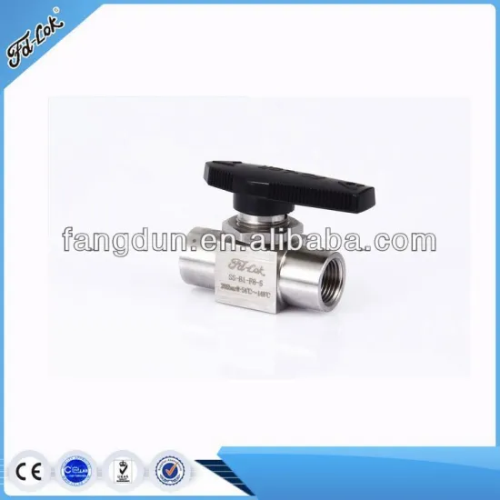 Multifunctional One Piece Stainless Steel Ball Valve