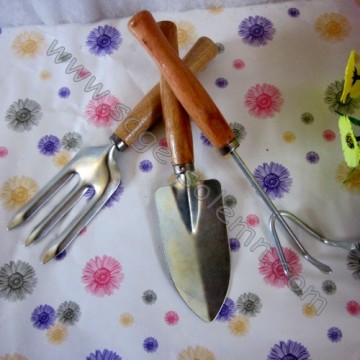 Kids Garden Tool Set with Silver Color