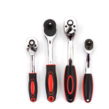 1/4 "3/8-Zoll-Antrieb 2-Stück Fast Ratchet-Schraubenschlüssel-Sockel mit 72 Zahnautomatisch-Reparaturwerkzeug