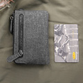 Plånbokväska av polyester män med nyckelring