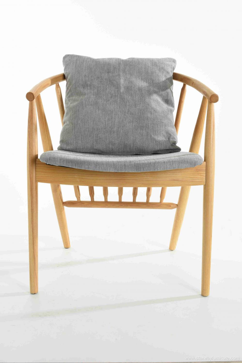 Modern dining leisure Wegner solid wood hotel chair