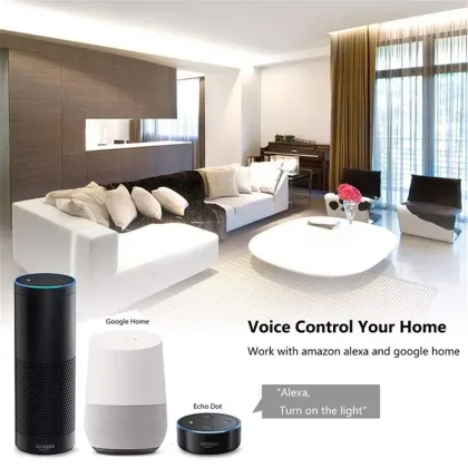 Tuya Smart Zigbee Light Switch with Google Alexa Voice Control