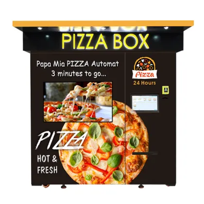 New york times pizza vending machine