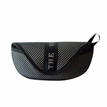 Glasses bag or case, made of mesh and foam, customized designs and sizes are accepted