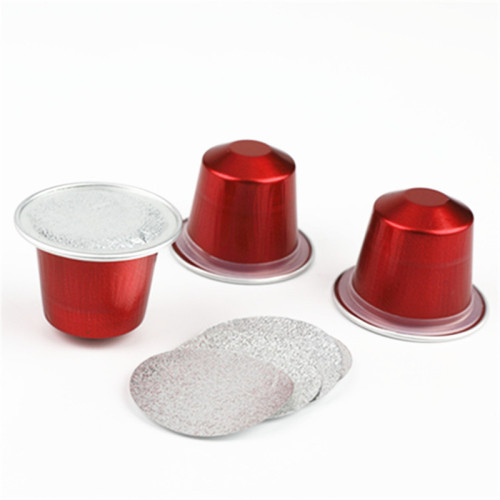 Variety Compatible Aluminum espresso capsules Coffee Pods