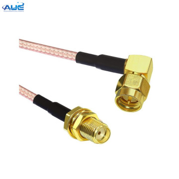 SMA Female to SMA Male Right Angle Antenna Extension Cable