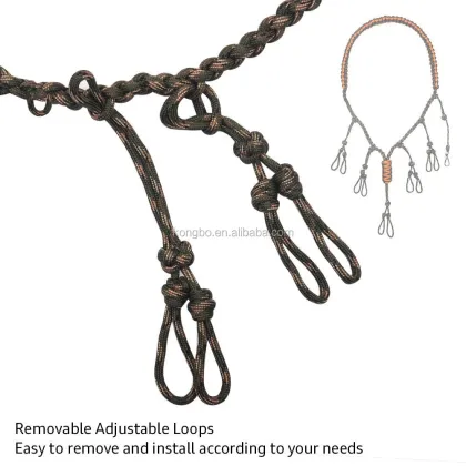 Kongbo Adjustable 550 Paracord Duck Call Lanyard for Hunting