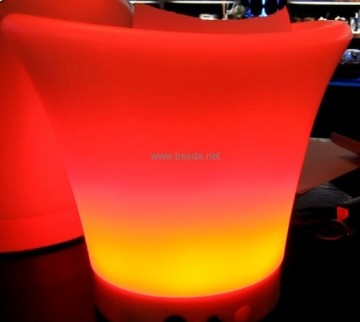 7 Colors Changing LED Ice Bucket Advertising Bucket Promotion Bucket