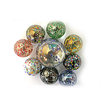 Sesame Glass Marbles