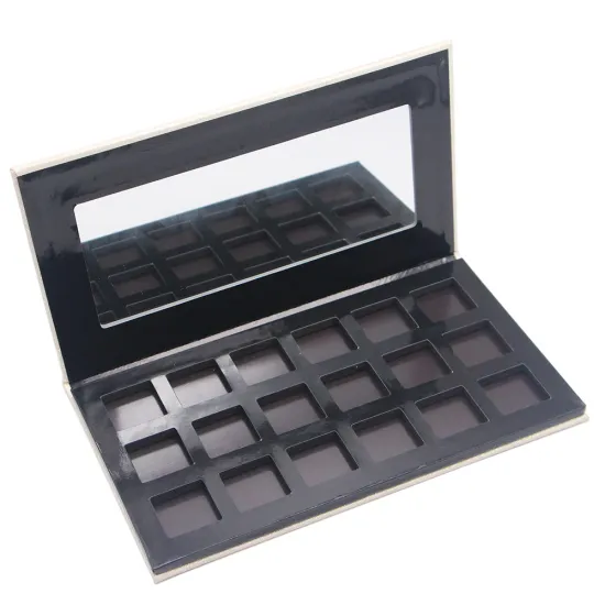 18 Colors empty glitter magnetic eyeshadow makeup palette