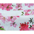 Versatile Stylish Linen And Rayon Print Slub Fabric