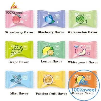 Factory Direct Customizable Packaging Mint Candy