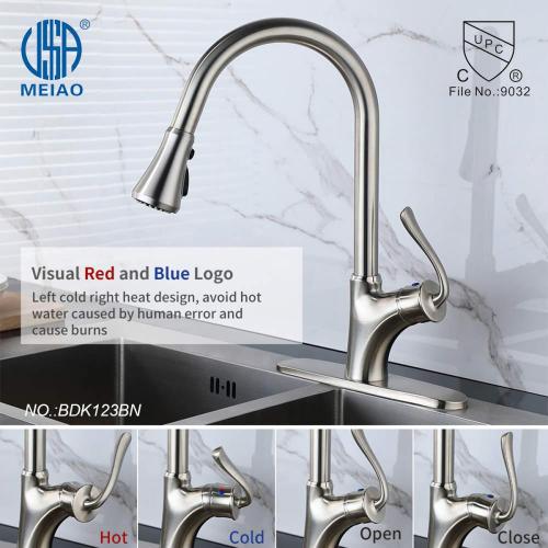 Stainless Steel Faucet High Quality Brass Kitchen Sink Faucet Supplier