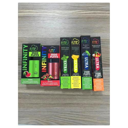 USA FUME extra 1500 Puffs descartáveis ​​vape