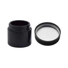 Personalized black glass storage jar provider
