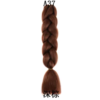 Wholesale A37-A40 Ombre Jumbo Braid Synthetic Box Braids Wigs Hair Entensions