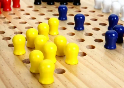 Family Fun: Discover the Classic Charm of Wooden Chinese Checkers - Perfect for All Ages