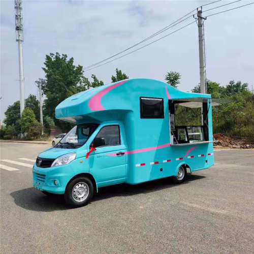 Van de crème glacée de café mobile de haute qualité