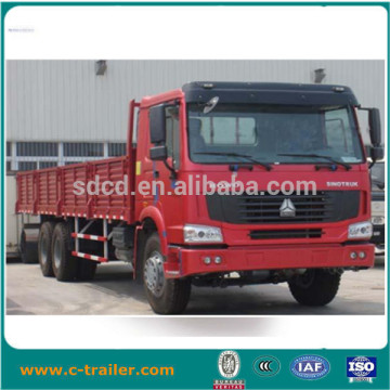 SINOTRUK heavy duty off road 6X6 371HP Euro2 cargo truck