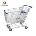 Asian Metal Supermarket Shopping Trolley