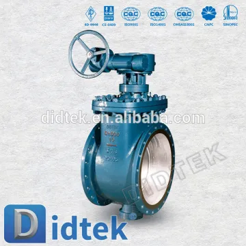 Didtek DIN Triple Offset Top Entry Butterfly Valve