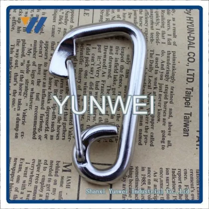 Small Metal Carabiner Hook, Metal S Biner For Hiking