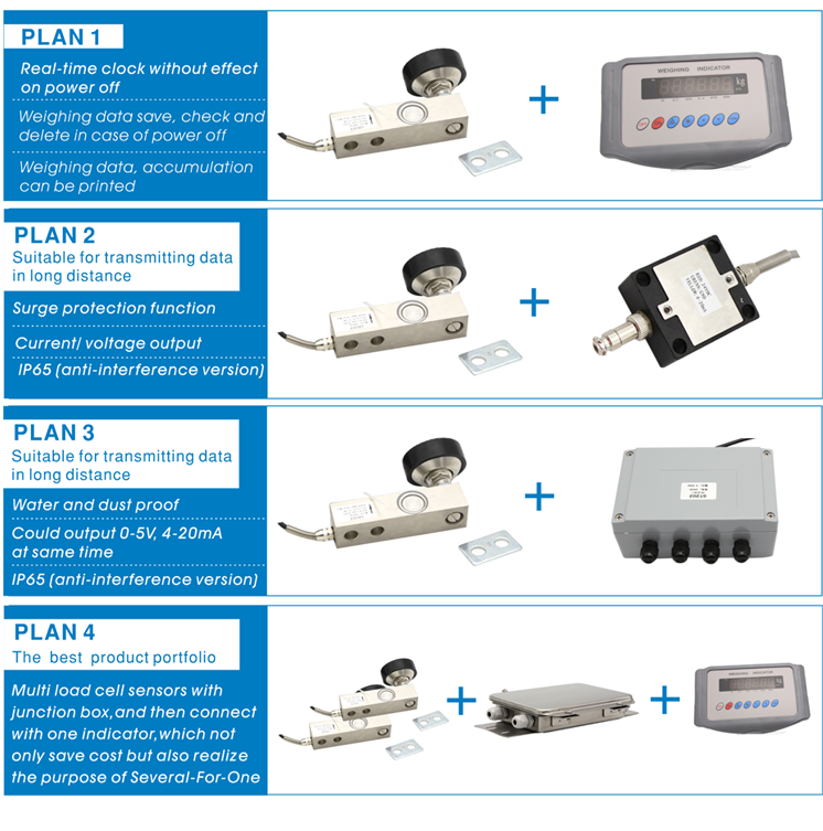 GSB205 Kit Weighing Scale Shear Beam Load Cell Sensor Price