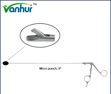 Lumbar Transforaminal Endoscopy 0 degree Punch Forceps