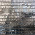 Tissu pare-soleil interne en aluminium