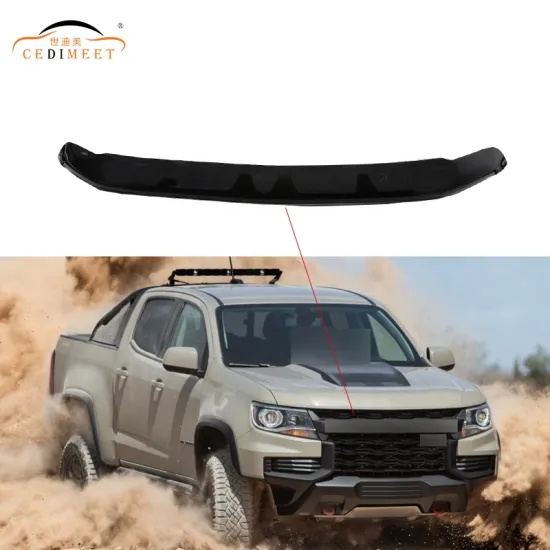 Chevrolet Colorado 2022 Car Black Acrylic Stone Guard Front Bug Shield